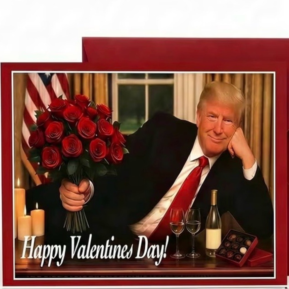 Trump Valentine's Day Card